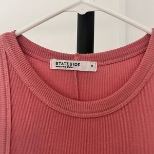 Stateside Dusty Rose Dress